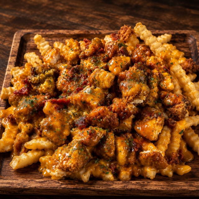 Faimus Loaded Fries.