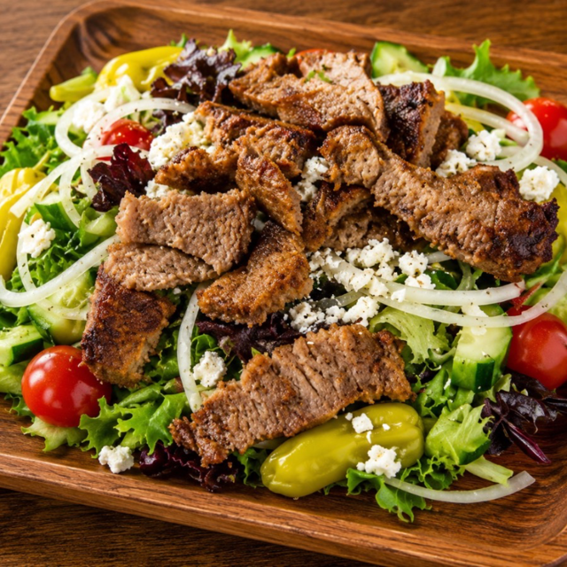 Gyro Greek Salad