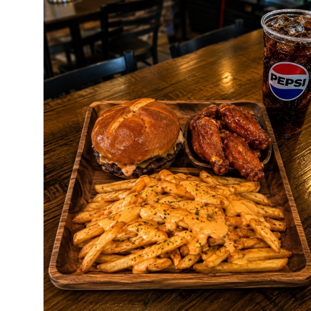 Croissant Burger Box.