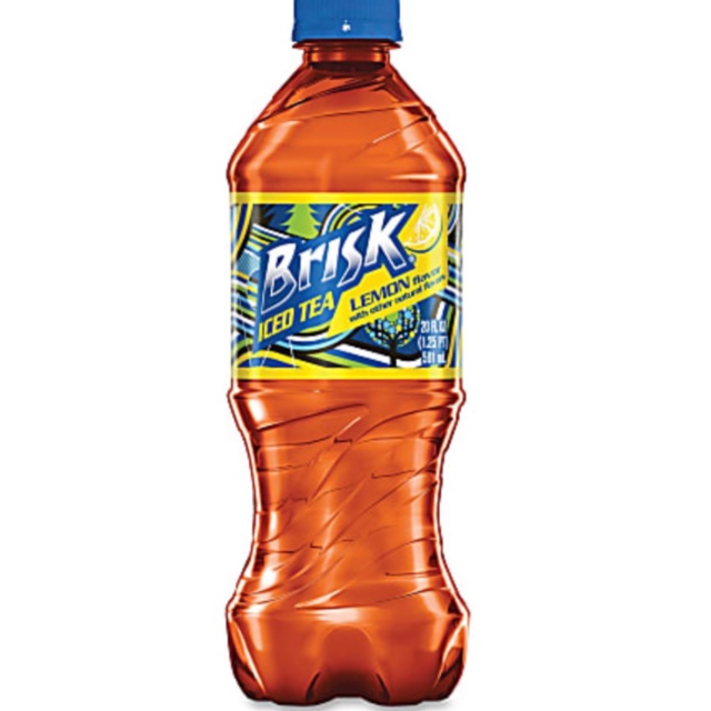 Brisk Lemon Bottle.