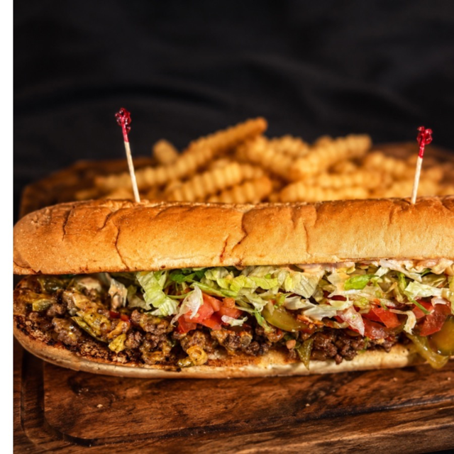 Chopped Cheese Sandwich.