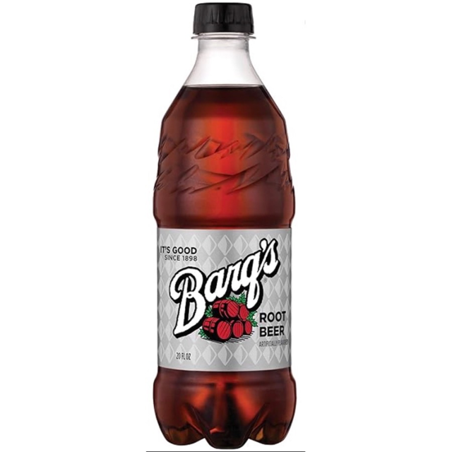 Barq's Root Beer Bottle.