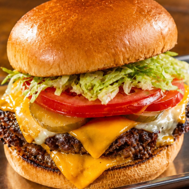 Double Trouble Cheeseburger.