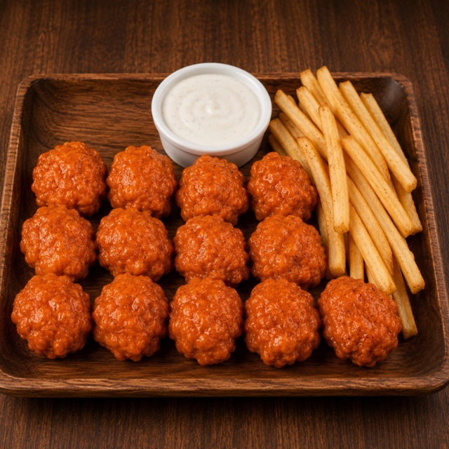Saturday Special (12 Boneless & Fries).