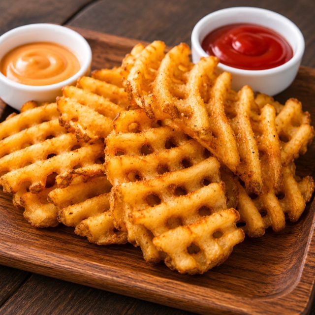 Waffle Fries.
