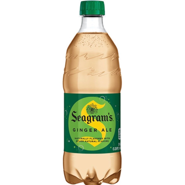 Seagram's Ginger Ale Bottle.