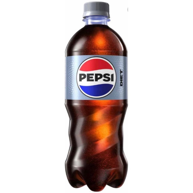 Diet Pepsi Bottle.